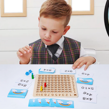 LearnPlay | Descubre y Crece - Juego de Cálculo Montessori de Madera para Niños